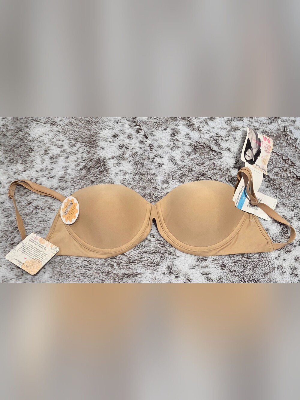 Maidenform Strapless Convertible Bra - Beige/Tan